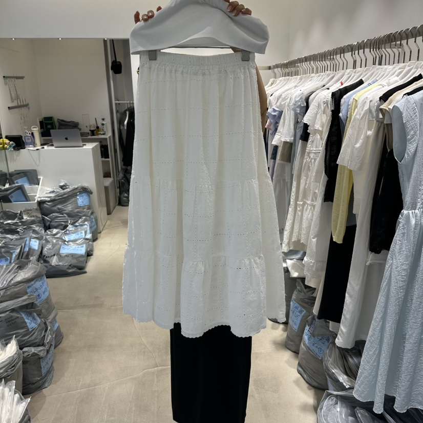 RICH SISTER東大門實拍韓國女裝新品人氣熱賣時尚長裙棉質RICH SISTER長裙