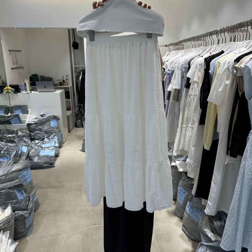RICH SISTER東大門實拍韓國女裝新品人氣熱賣時尚長裙棉質RICH SISTER長裙圖色1