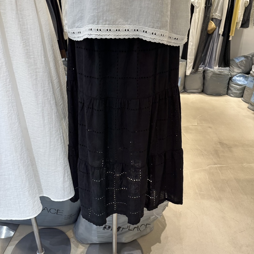 RICH SISTER東大門實拍韓國女裝新品人氣熱賣時尚長裙棉質RICH SISTER長裙圖色2