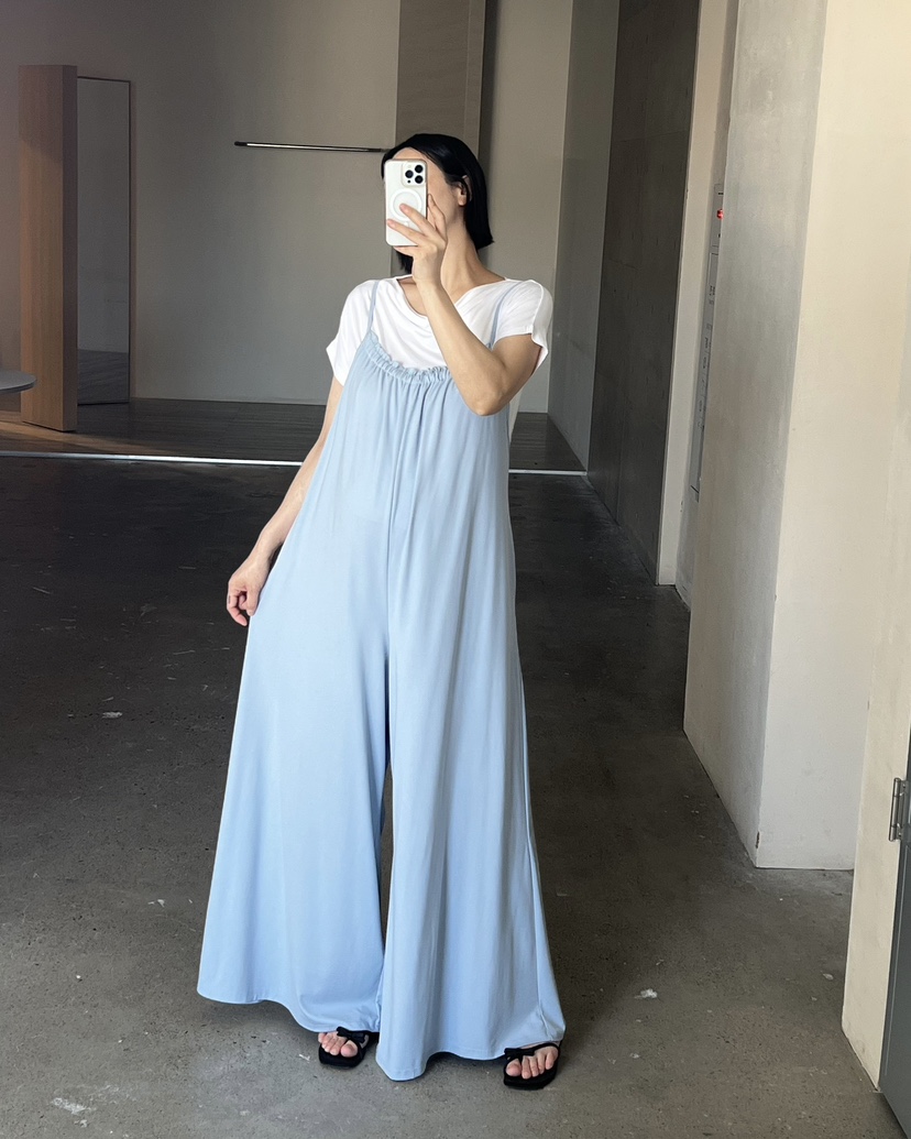 VERNI東大門實拍韓國女士新品推薦休閑時尚背帶褲不含內搭VERNI背帶褲