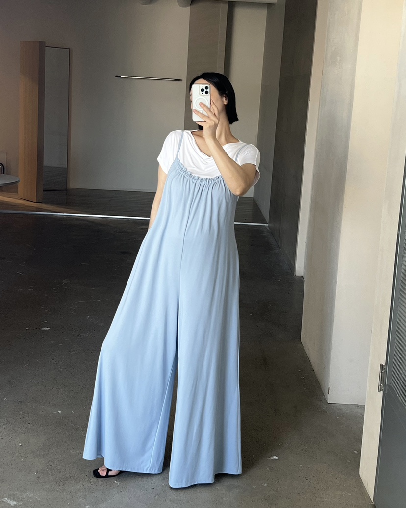 VERNI東大門實拍韓國女士新品推薦休閑時尚背帶褲不含內搭VERNI背帶褲