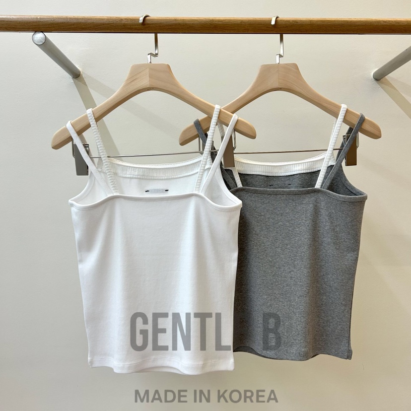 GENTLE B/LOVENTINA韓國直郵實拍女士新品26夏季吊帶背心不含無袖GENTLE B/LOVENTINA吊帶/背心