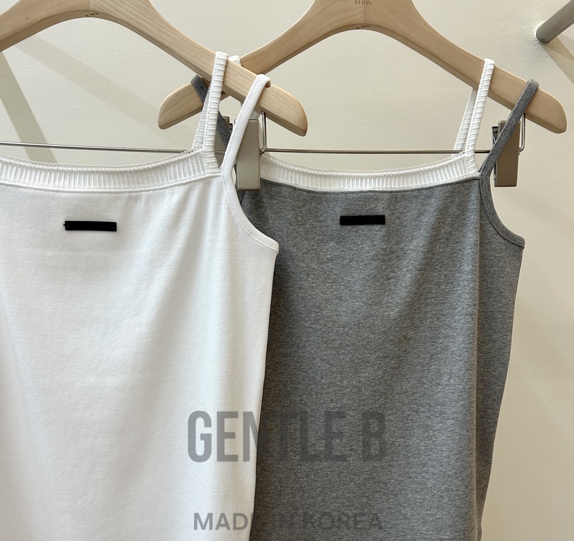 GENTLE B/LOVENTINA韓國直郵實拍女士新品26夏季吊帶背心不含無袖GENTLE B/LOVENTINA吊帶/背心
