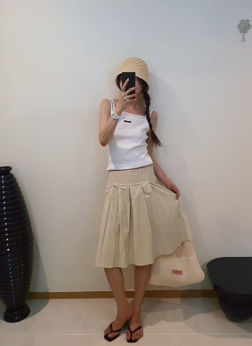 GENTLE B/LOVENTINA韓國直郵實拍女士新品26夏季吊帶背心不含無袖GENTLE B/LOVENTINA吊帶/背心