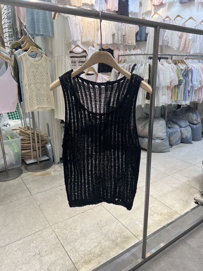 BLACK NOTE韓國代購女裝新品熱賣時尚休閑推薦人氣吊帶背心BLACK NOTE吊帶/背心圖色4