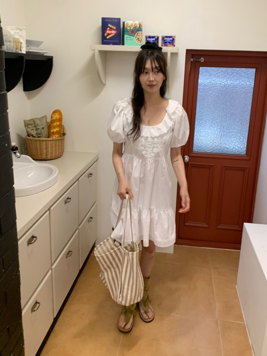 LIKEVAM韓國代購女裝新款推薦26夏季熱賣休閑人氣時尚連衣裙LIKEVAM連衣裙