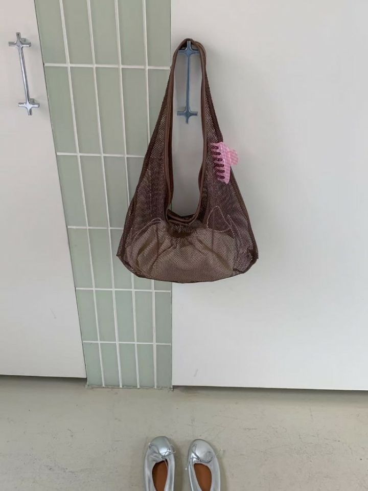 TROUVAILLE韓國東大門直郵女裝新款休閑單肩斜跨包不含配飾TROUVAILLE單肩/斜跨包圖色2