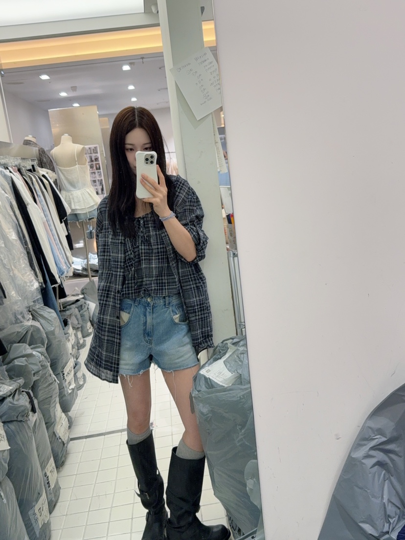 AMOOD韓國直郵女裝新款人氣26夏季時尚休閑熱賣推薦短褲AMOOD短褲
