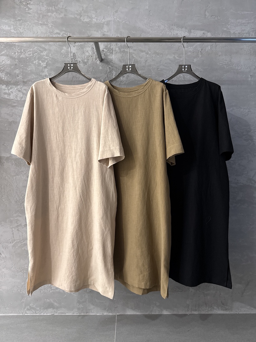 COME OPEN/HAPER韓國代購女士新品時尚推薦熱賣連衣裙亞麻CMOP/COME OPEN-HAPER連衣裙
