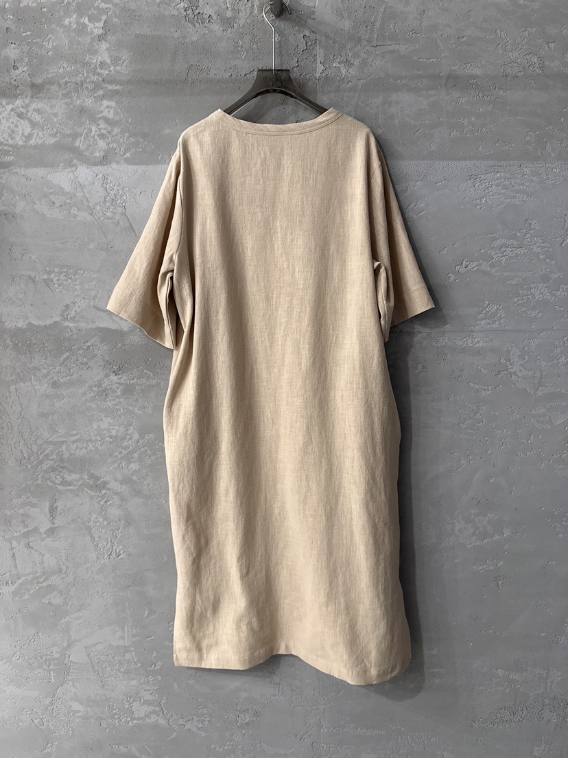 COME OPEN/HAPER韓國代購女士新品時尚推薦熱賣連衣裙亞麻CMOP/COME OPEN-HAPER連衣裙