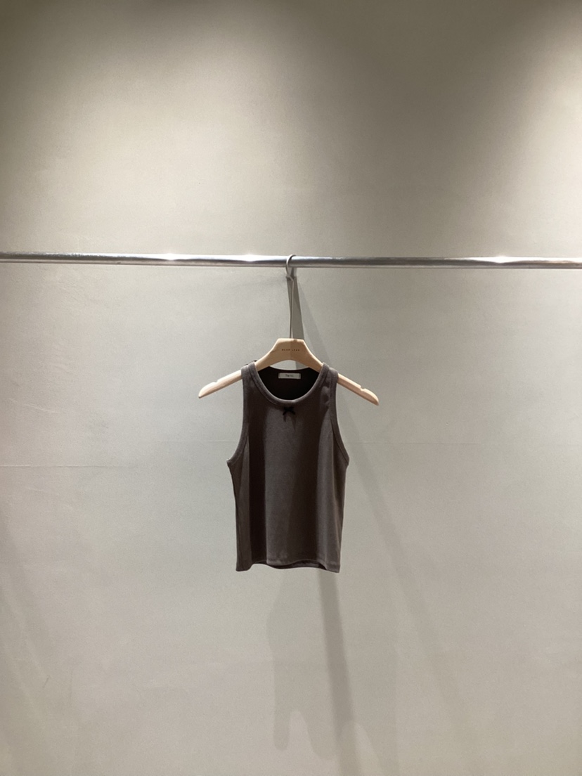 NEAR LEAP-P韓國東大門直郵女裝新品推薦吊帶背心緞帶羅紋NEAR LEAP/The N:L吊帶/背心圖色3