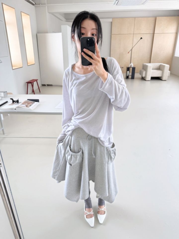 LIVE FOREVER韓國東大門代購女士新款熱賣長袖T恤不含內搭LIVE FOR_EVER-2件起長袖T恤