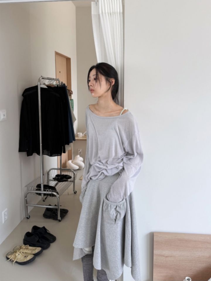 LIVE FOREVER韓國東大門代購女士新款熱賣長袖T恤不含內搭LIVE FOR_EVER-2件起長袖T恤