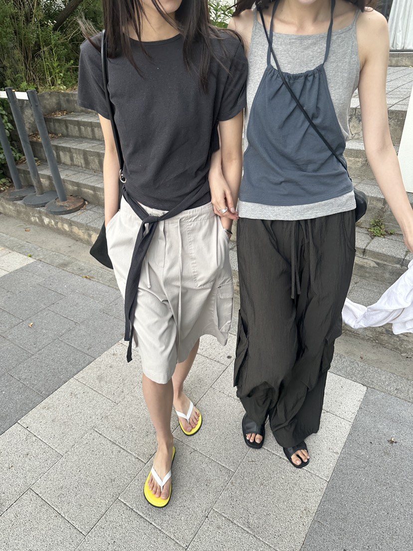 BOWIE東大門實拍韓國女裝新款推薦人氣休閑時尚熱賣26夏季T恤BOWIET恤