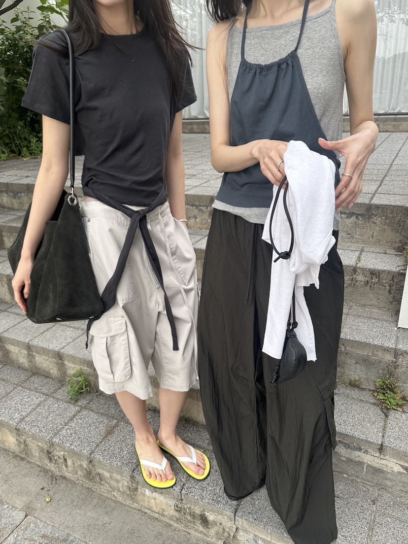 BOWIE東大門實拍韓國女裝新款推薦人氣休閑時尚熱賣26夏季T恤BOWIET恤