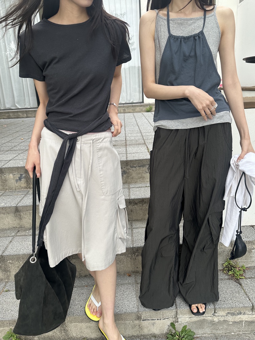 BOWIE東大門實拍韓國女裝新款推薦人氣休閑時尚熱賣26夏季T恤BOWIET恤