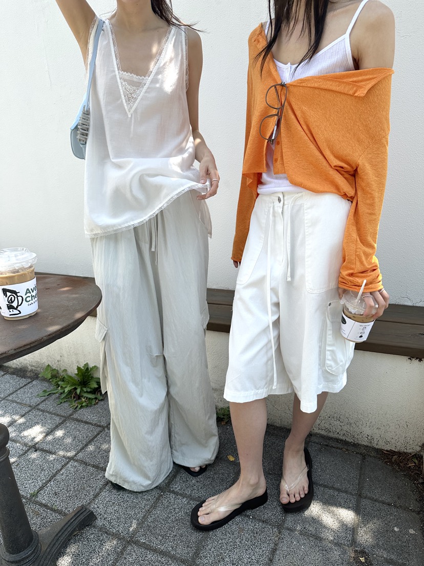 BOWIE東大門實拍韓國女士新品時尚26夏季推薦熱賣短褲工裝BOWIE短褲