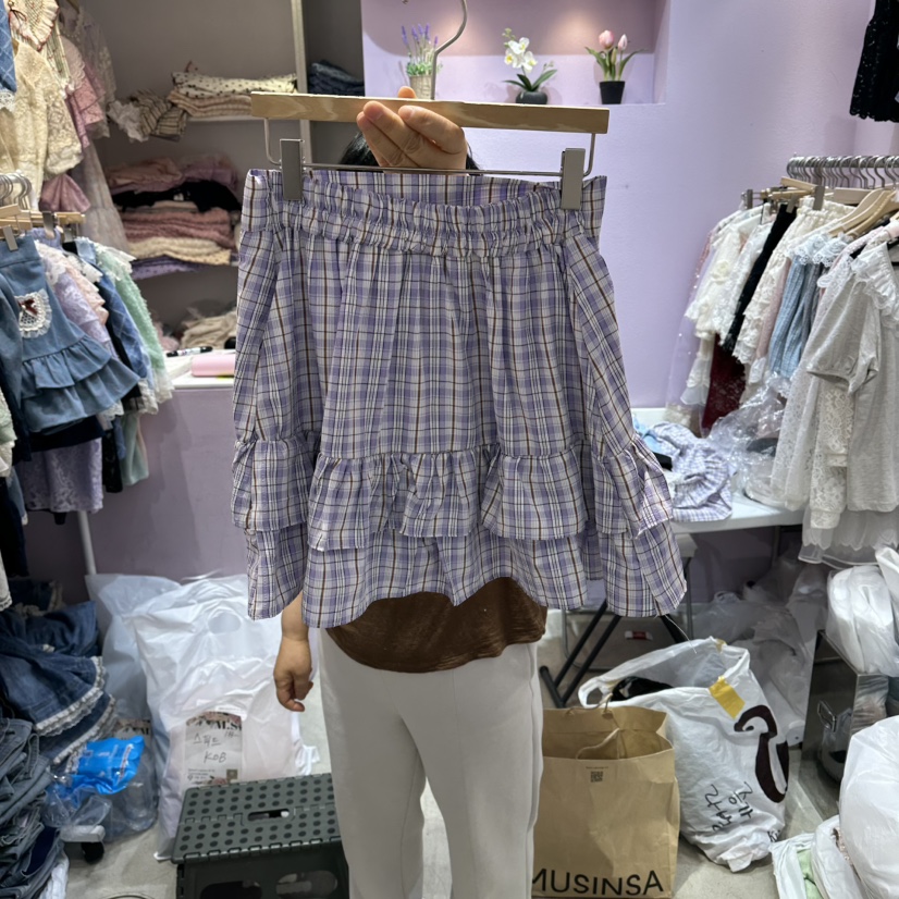 MS東大門實拍韓國女士新品26夏季熱賣推薦時尚人氣休閑裙褲MS裙褲