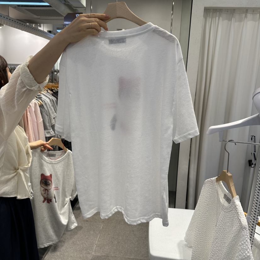 ELAN韓國東大門代購女裝新款推薦休閑人氣時尚26夏季熱賣T恤ELANT恤