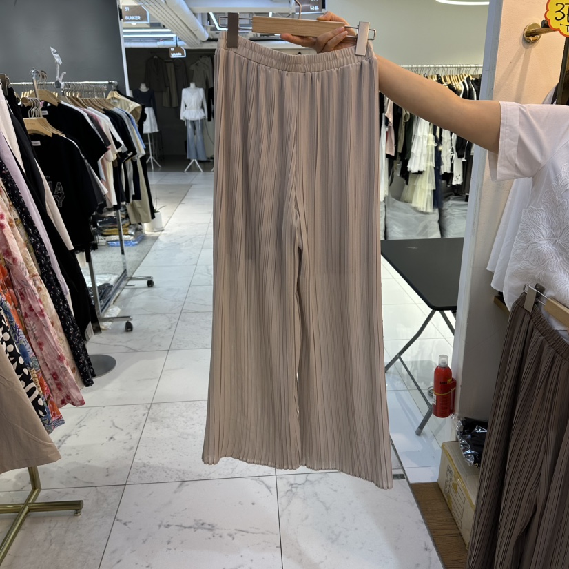 COCO HOLIC韓國直郵女裝新品休閑時尚人氣26夏季休閑褲褶裥COCO HOLIC休閑褲