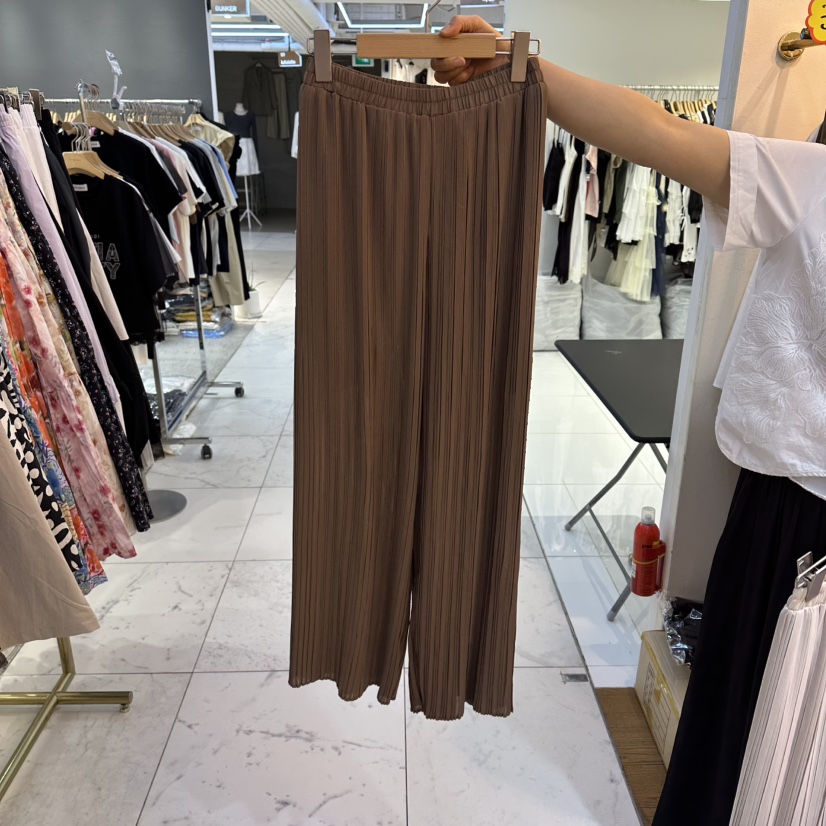COCO HOLIC韓國直郵女裝新品休閑時尚人氣26夏季休閑褲褶裥COCO HOLIC休閑褲圖色2