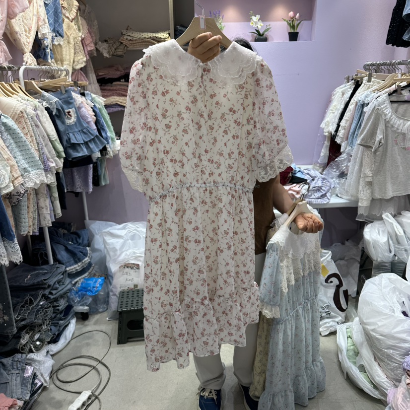 MS韓國直郵女裝新款時尚人氣休閑26夏季推薦熱賣連衣裙MS連衣裙