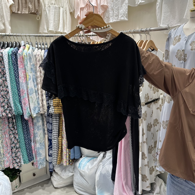 BIKINI韓國東大門直郵女士新品推薦時尚26夏季T恤不含項鏈BIKINIT恤