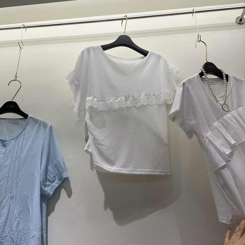 BIKINI韓國東大門直郵女士新品推薦時尚26夏季T恤不含項鏈BIKINIT恤圖色1