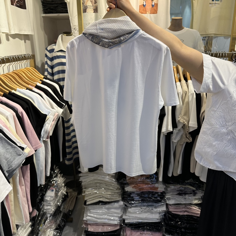 COCO HOLIC韓國代購女士新品推薦人氣時尚T恤含圍巾套裝COCO HOLICT恤