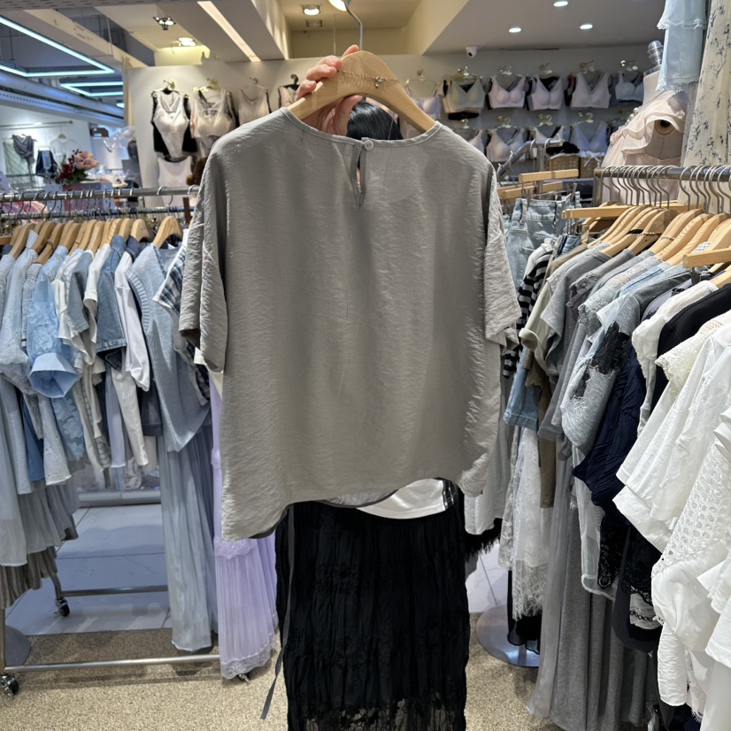 BELITA韓國直郵實拍女士新品26夏季推薦T恤不含配飾假兩件BELITAT恤