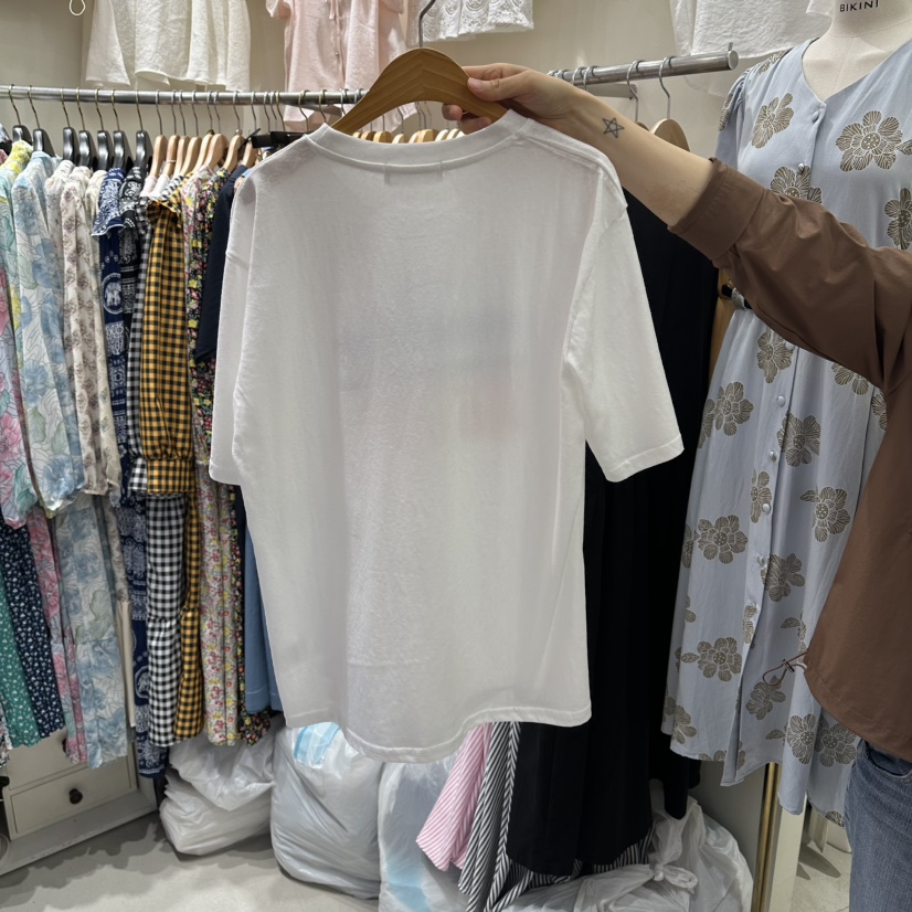 BIKINI韓國代購女裝新款推薦26夏季人氣時尚熱賣休閑T恤BIKINIT恤