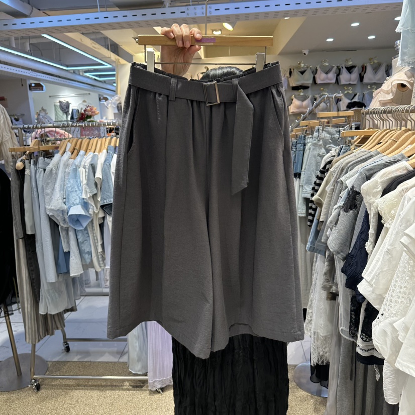 BELITA東大門實拍韓國女裝新款熱賣人氣時尚推薦短褲含腰帶BELITA短褲圖色4