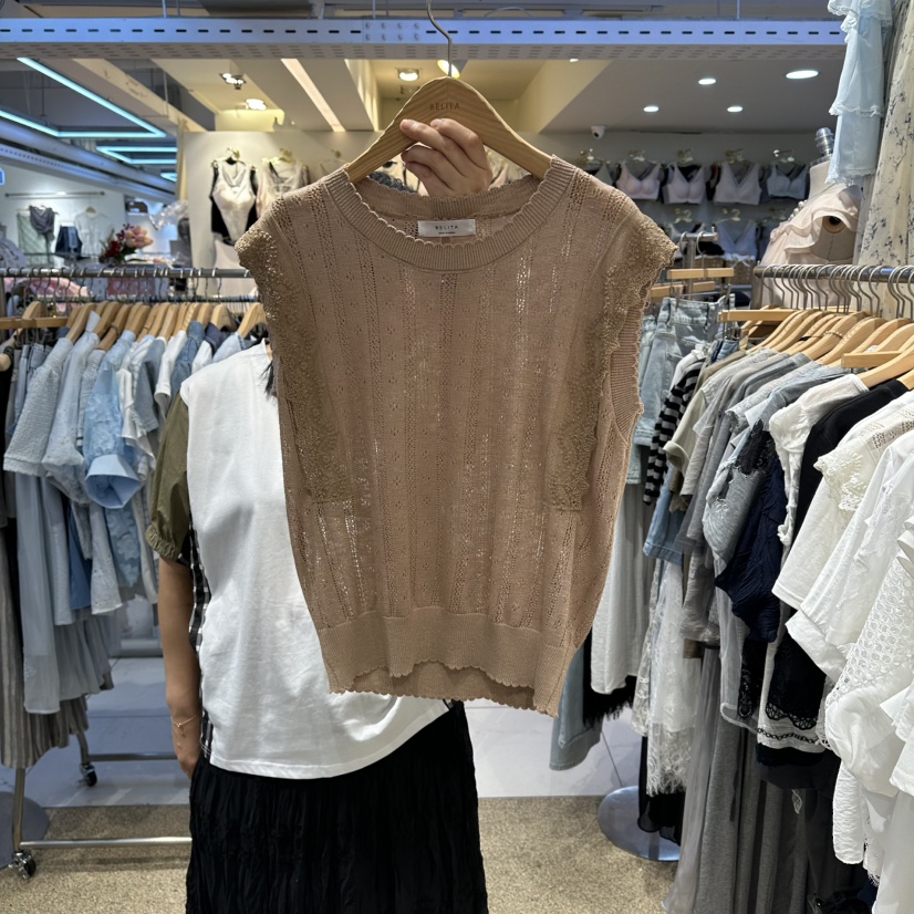 BELITA韓國東大門代購女士新品26夏季人氣推薦時尚吊帶背心BELITA吊帶/背心圖色2