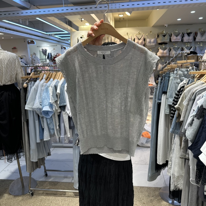 BELITA韓國東大門代購女士新品26夏季人氣推薦時尚吊帶背心BELITA吊帶/背心圖色3
