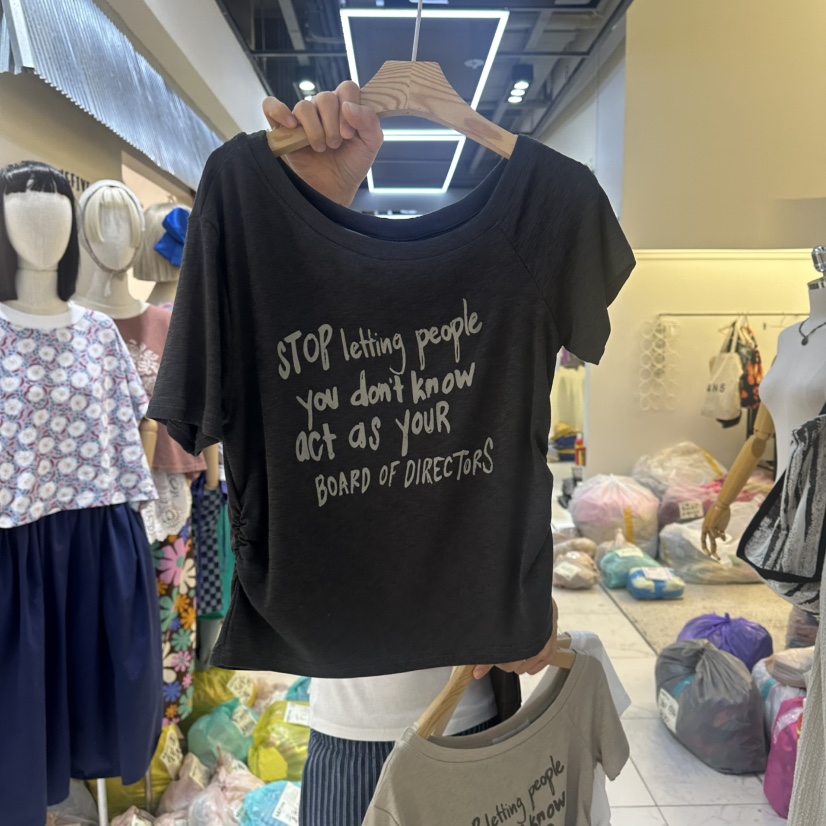 HIPTIQUE韓國直郵實拍女士新款人氣休閑26夏季熱賣時尚T恤HIPTIQUET恤圖色4黑色