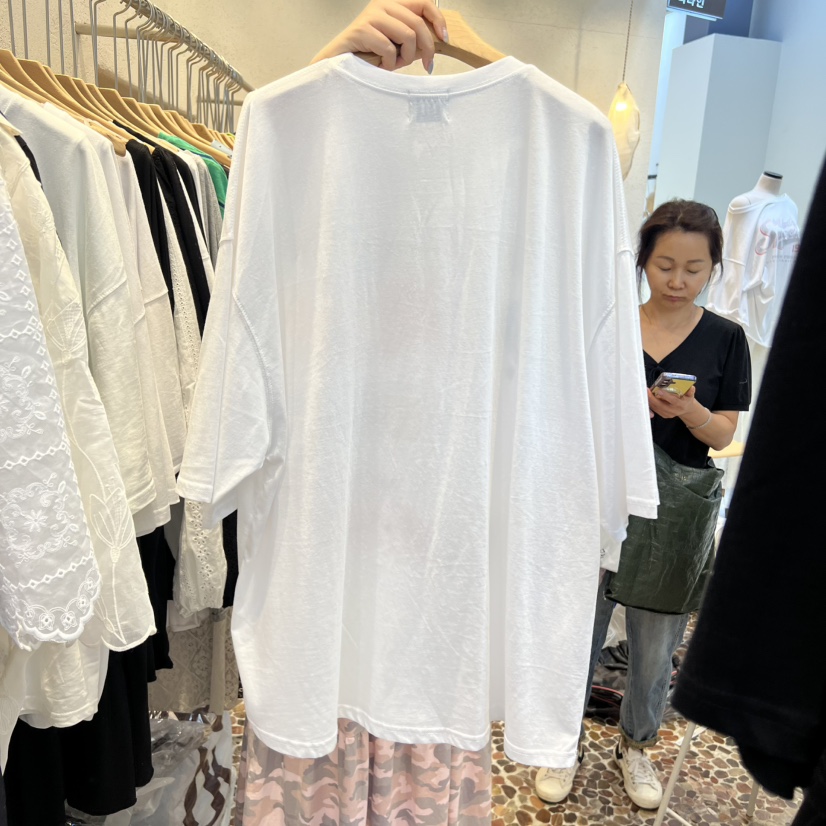 THE LINE-Q韓國直郵實拍女裝新品時尚26夏季推薦熱賣T恤THE LINE-QT恤