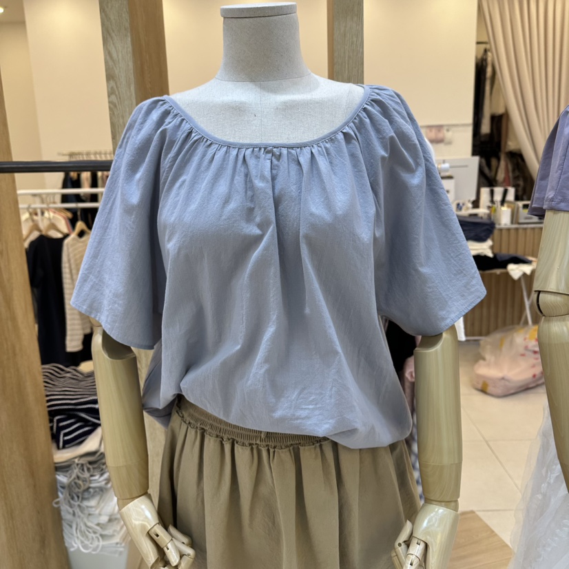 FUNNY POWDER韓國直郵女士新款26夏季休閑襯衫蕾絲衫復古THE FUNNY襯衫/蕾絲衫圖色5