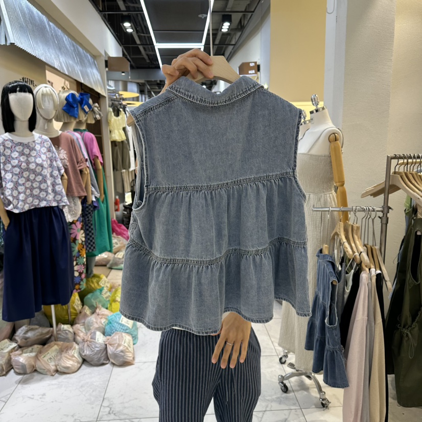 HIPTIQUE韓國代購女裝新品時尚休閑人氣推薦熱賣26夏季馬甲HIPTIQUE馬甲