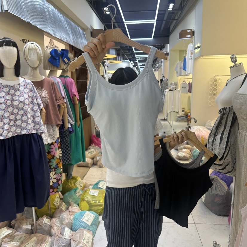 HIPTIQUE韓國東大門直郵女士新款時尚休閑推薦吊帶背心無袖HIPTIQUE吊帶/背心圖色2