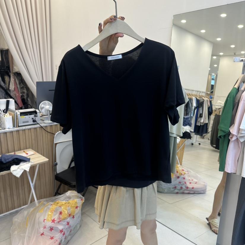 FUNNY POWDER韓國代購女士新款26夏季休閑時尚人氣熱賣T恤THE FUNNYT恤圖色6