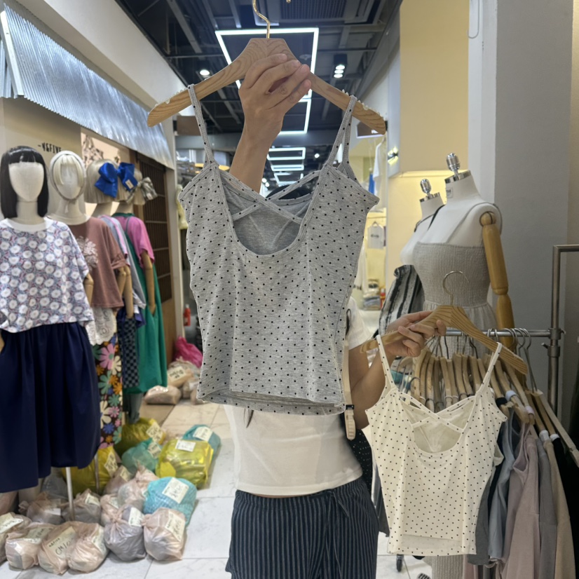 HIPTIQUE韓國直郵實拍女裝新款時尚26夏季人氣吊帶背心無袖HIPTIQUE吊帶/背心