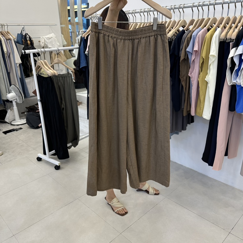 FUNNY POWDER東大門實拍韓國女裝新品休閑熱賣26夏季休閑褲THE FUNNY休閑褲圖色1