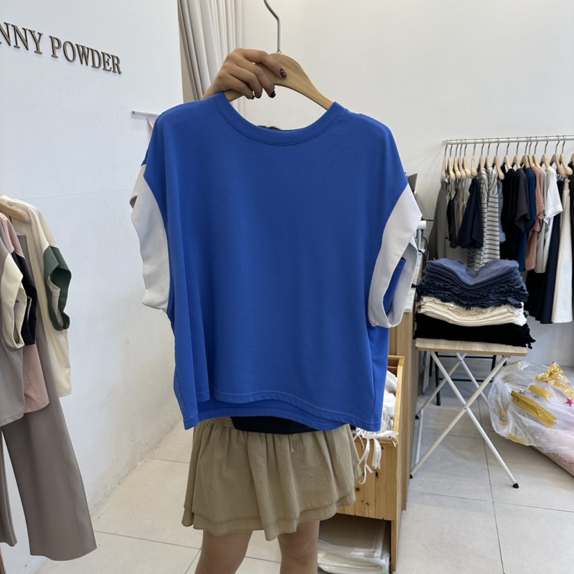 FUNNY POWDER韓國直郵女士新款熱賣推薦人氣時尚26夏季T恤THE FUNNYT恤圖色4