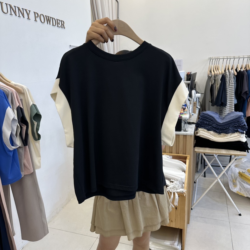 FUNNY POWDER韓國直郵女士新款熱賣推薦人氣時尚26夏季T恤THE FUNNYT恤圖色5