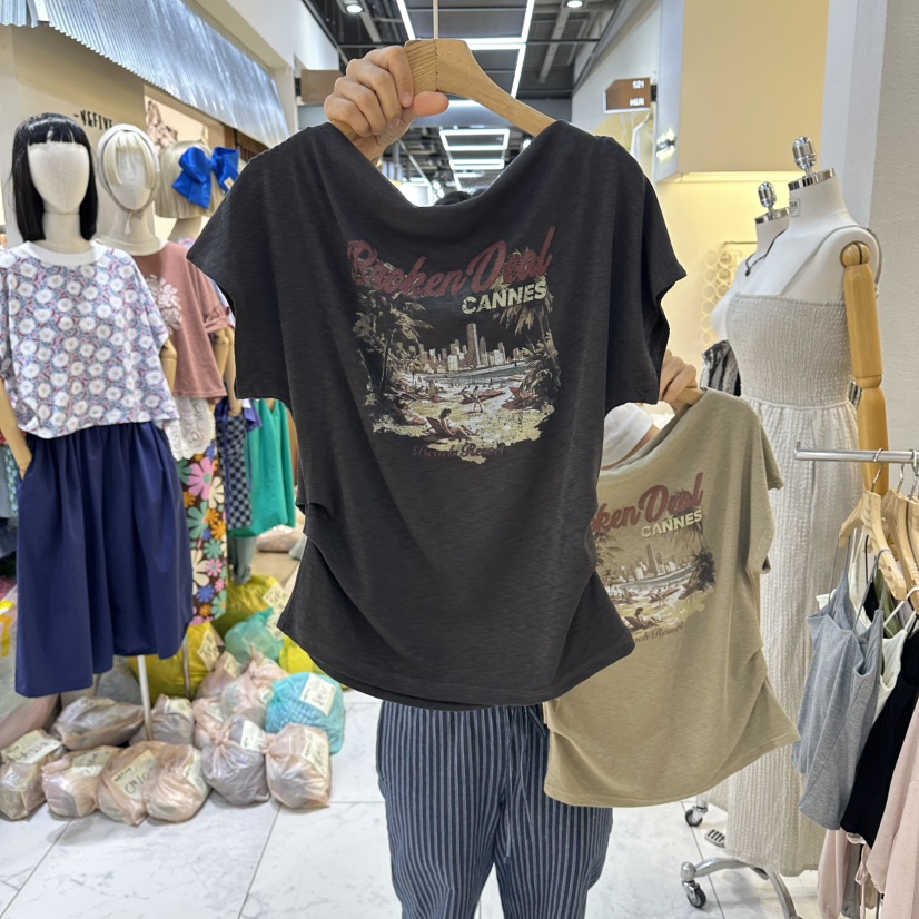 HIPTIQUE韓國直郵女士新款休閑時尚推薦26夏季人氣熱賣T恤HIPTIQUET恤圖色3