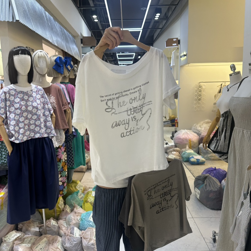 HIPTIQUE韓國東大門直郵女裝新品人氣26夏季休閑熱賣推薦T恤HIPTIQUET恤圖色1