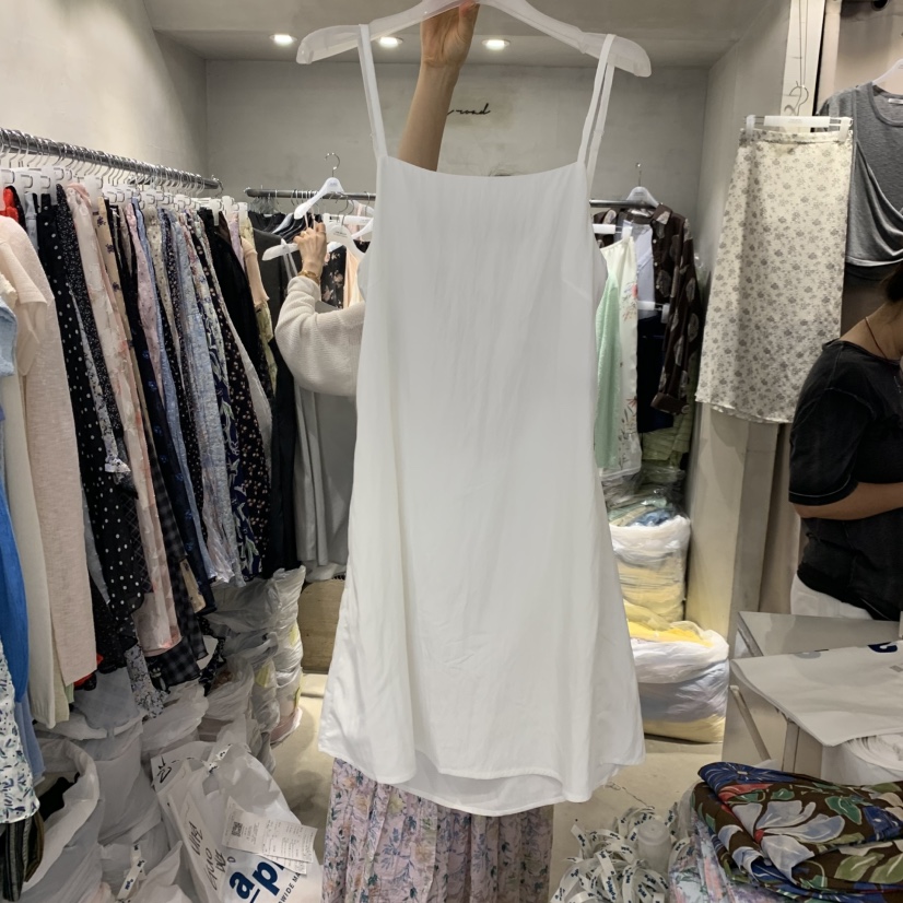 LOGROAD東大門實拍韓國女裝新款26夏季推薦熱賣連衣裙OPSLOG ROAD連衣裙圖色3