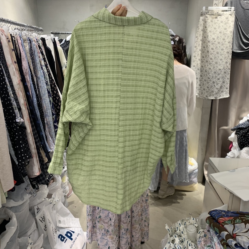 LOGROAD韓國直郵女裝新品時尚人氣休閑熱賣推薦襯衫蕾絲衫LOG ROAD襯衫/蕾絲衫