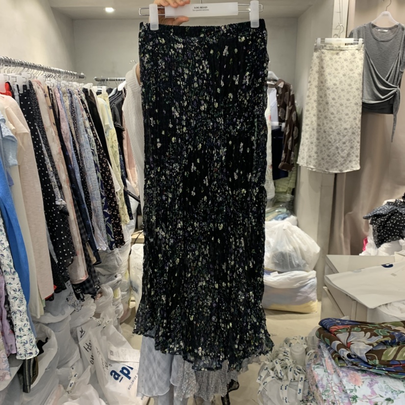 LOGROAD韓國東大門代購女士新品推薦人氣時尚26夏季熱賣長裙LOG ROAD長裙圖色2