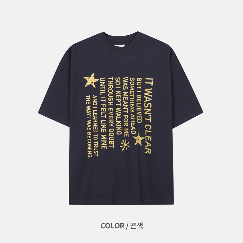LEROY/MOLE韓國東大門直郵女裝新品推薦休閑T恤男女同款LEROY/MOLET恤圖色2